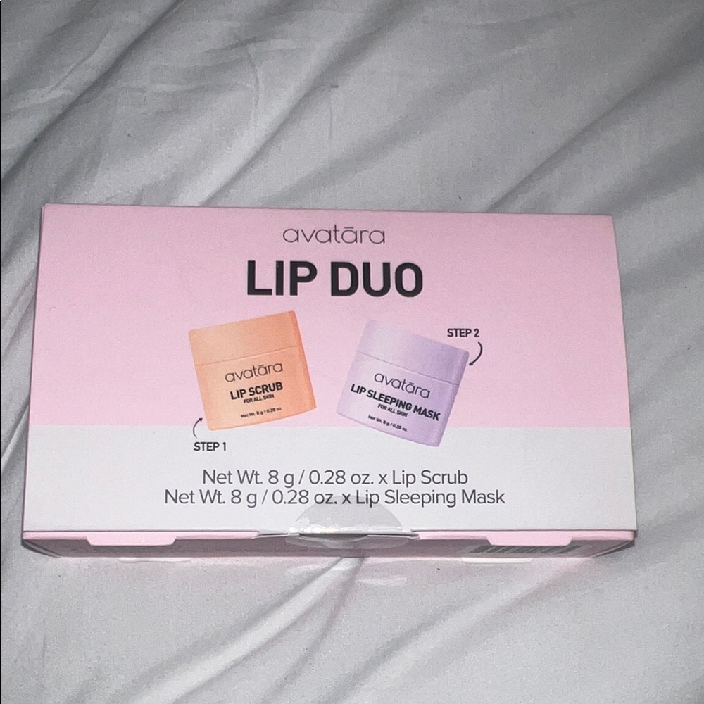 Avatara Lip Duo Lip Scrub- Lip sleeping mask